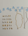 Characters Pendant Solid Gold