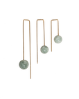 Miles earrings jade