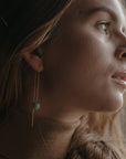 Miles earrings jade