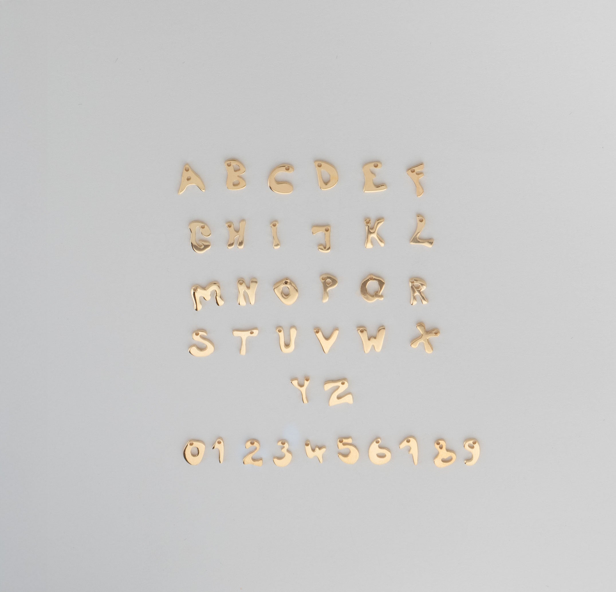 Characters Mini Charms X Delicate Necklace