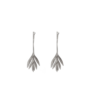 La Peonia | Leaf earrings