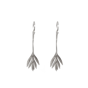 La Peonia | Leaf earrings