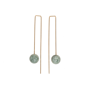 Miles earrings jade