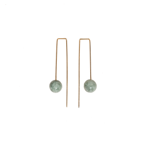 Miles earrings jade