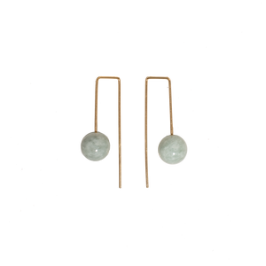 Miles earrings jade