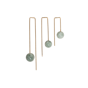 Miles earrings jade