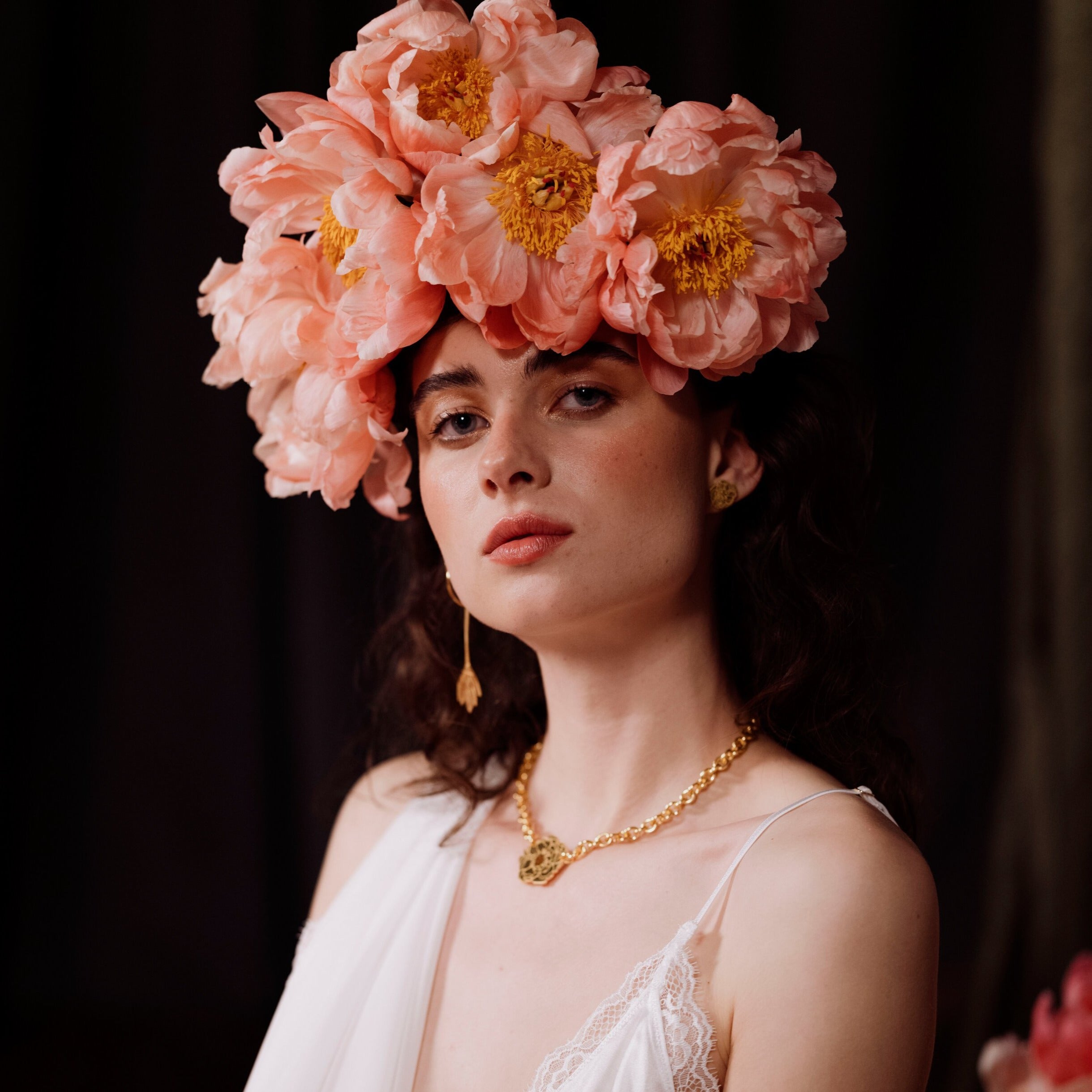 La Peonia | Ohrringe Leaf &amp; Flower